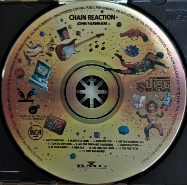 John Farnham : Chain Reaction (CD, Album)