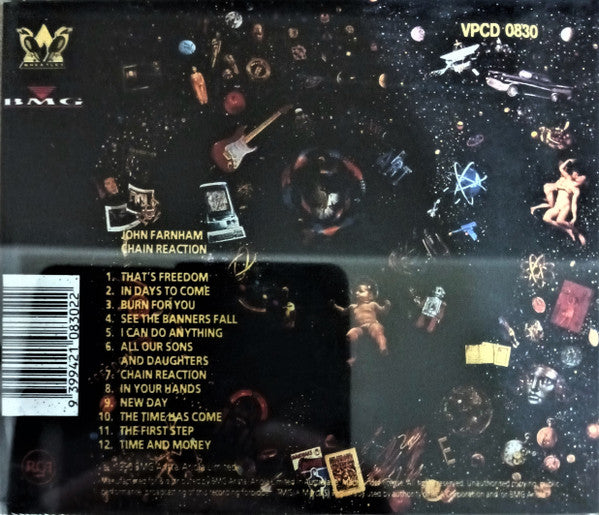 John Farnham : Chain Reaction (CD, Album)