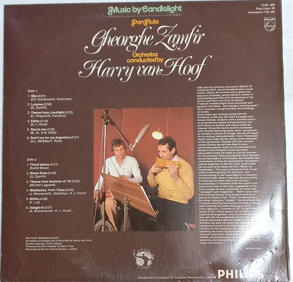 Gheorghe Zamfir : Music By Candlelight (LP)