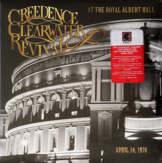 Creedence Clearwater Revival : At The Royal Albert Hall (April 14, 1970) (LP, Album, 180)
