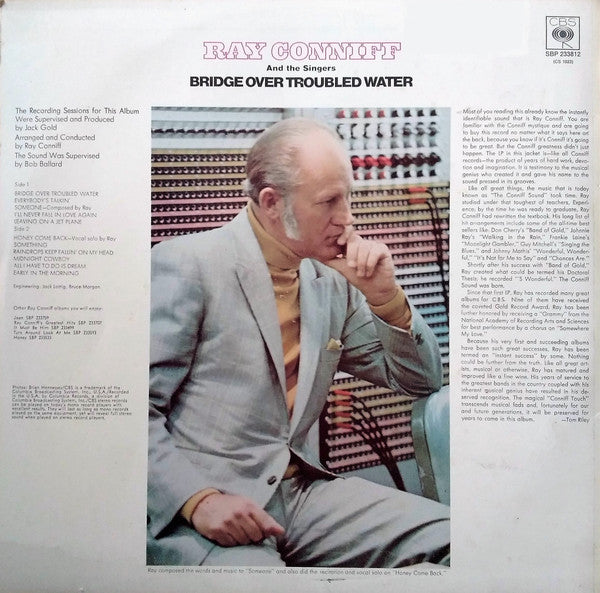 Ray Conniff And The Singers : Bridge Over Troubled Water (LP, Album)