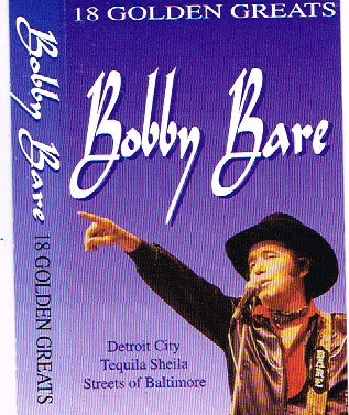 Bobby Bare : 18 Golden Greats (Cass, Comp)