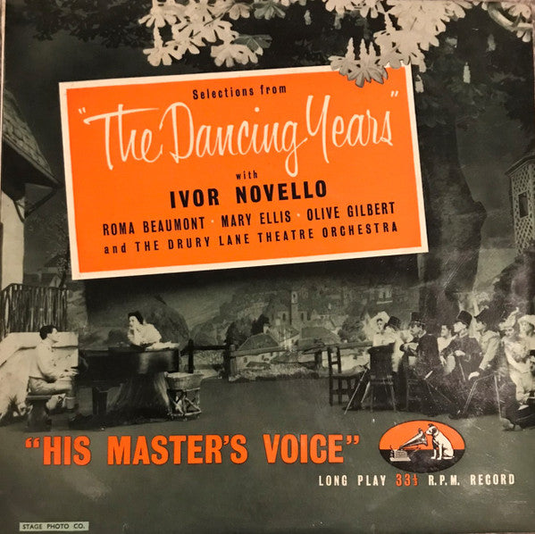 Ivor Novello, Roma Beaumont, Mary Ellis, Olive Gilbert And The Drury Lane Theatre Orchestra : Selections From "The Dancing Years" (10", Album, Mono)