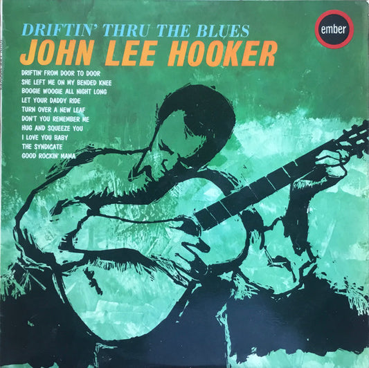 John Lee Hooker : Driftin' Thru The Blues (LP, Album, Mono, RE, RP)