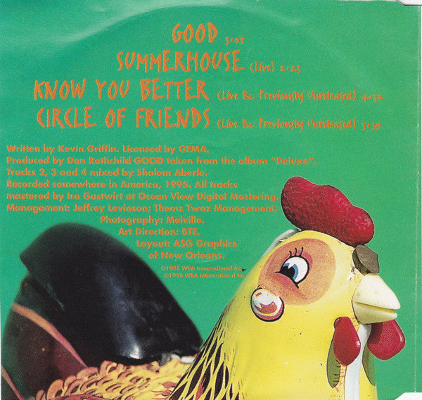 Better Than Ezra : Good (CD, Maxi)