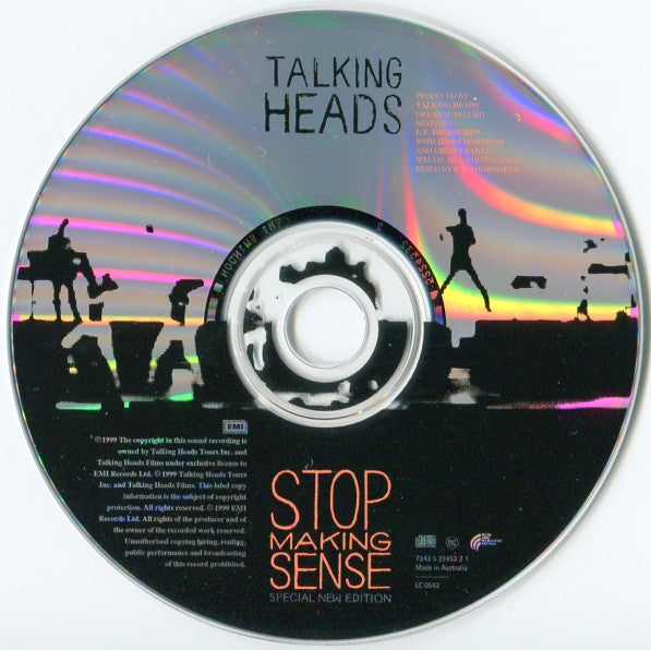 Talking Heads : Stop Making Sense (HDCD, Album, RE, RM, S/Edition, Spe)