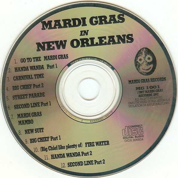Various : Mardi Gras In New Orleans (CD, Comp)