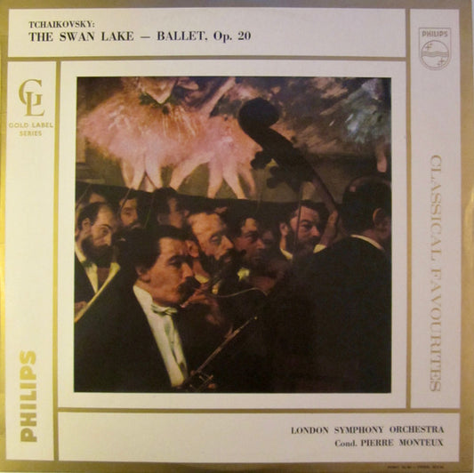 Pyotr Ilyich Tchaikovsky, Pierre Monteux Cond. London Symphony Orchestra : The Swan Lake - Ballet, Op.20 (LP)
