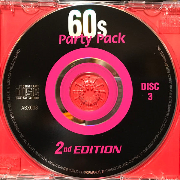 Various : 60s Party Pack 2nd Edition  (3xCD, Comp)