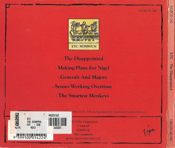 XTC : The Disappointed (CD, EP, Comp, Ltd, Dig)