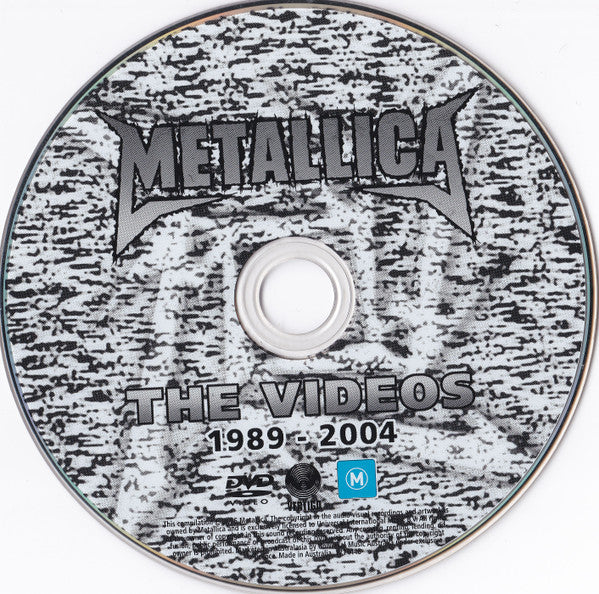 Metallica : The Videos 1989 - 2004 (DVD-V, Comp, Multichannel, PAL, Son)