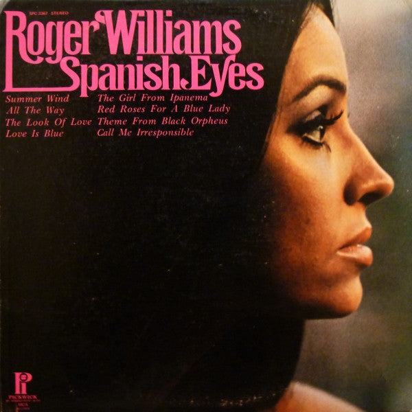 Roger Williams (2) : Spanish Eyes (LP, Album, RE)