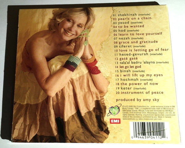 Olivia Newton-John : Grace And Gratitude (CD, Album, Dig)
