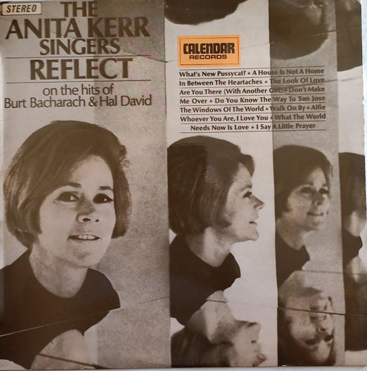 The Anita Kerr Singers : Reflect on the Hits Of Burt Bacharach & Hal David (LP, Album, RE)