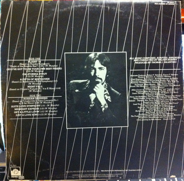 Walter Murphy & The Big Apple Band : A Fifth Of Beethoven (LP, Album)