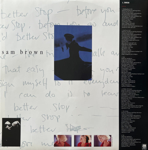 Sam Brown : Stop! (LP, Album)