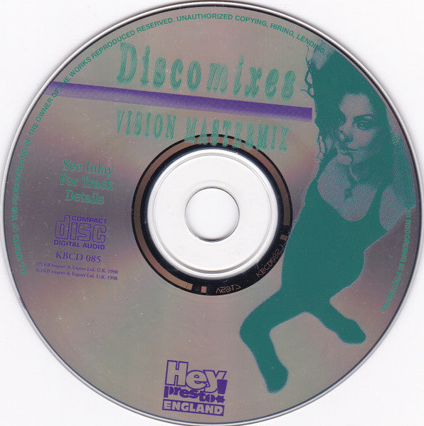 Various : Discomixes Vision Mastermix (CD, Comp)