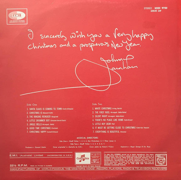 Johnny Farnham* : Christmas Is... Johnny Farnham (LP, Album)