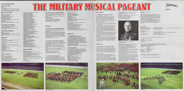 Various : The Military Musical Pageant  (2xLP, Album, Gat)