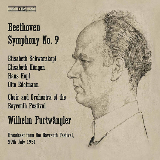 Ludwig van Beethoven / Elisabeth Schwarzkopf, Elisabeth Höngen, Hans Hopf, Otto Edelmann, Chor der Bayreuther Festspiele And Orchester der Bayreuther Festspiele, Wilhelm Furtwängler : Symphonie No. 9 (SACD, Hybrid, Multichannel, Album, Mono, RE, DSD)