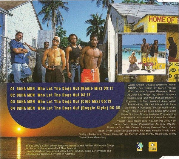 Baha Men : Who Let The Dogs Out (CD, Maxi)