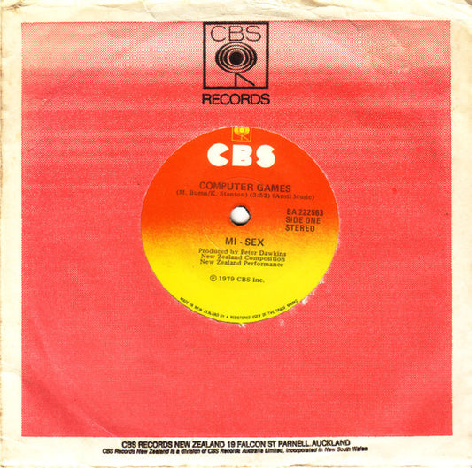 Mi-Sex : Computer Games (7", Single)