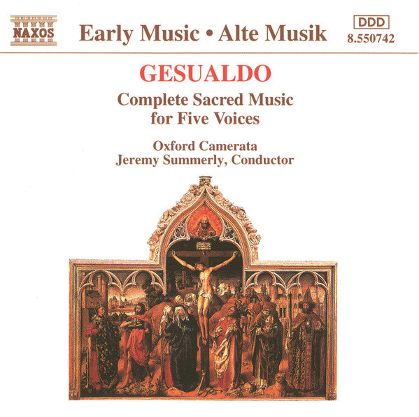 Gesualdo* - Oxford Camerata, Jeremy Summerly : Complete Sacred Music For Five Voices (CD)