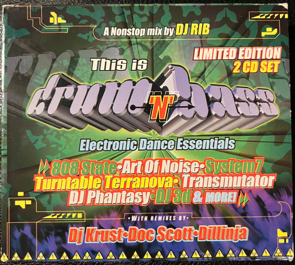 Electronic Dance Essentials : This Is Drum N Bass A Nonstop Mix By DJ RIB (CD, Album, Comp)