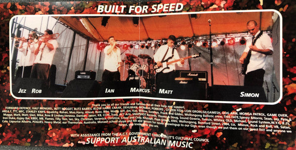 Ballistic Allshorts : Built For Speed (CD, Album)