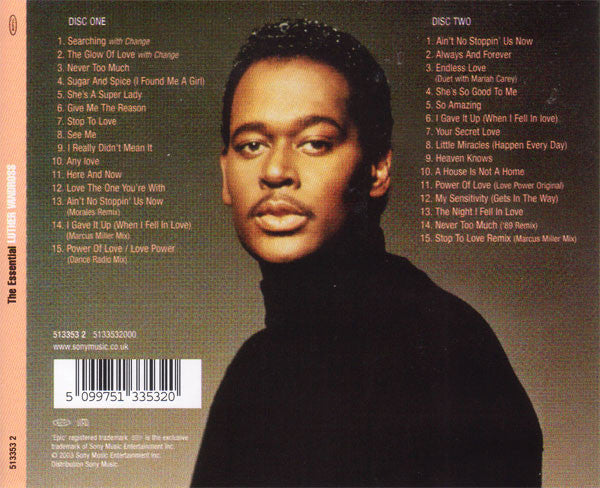Luther Vandross : The Essential Luther Vandross (2xCD, Comp)