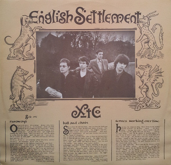 XTC : English Settlement (LP, Album, Tex)