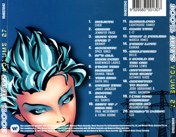 Various : 100% Hits Volume 27 (CD, Comp)