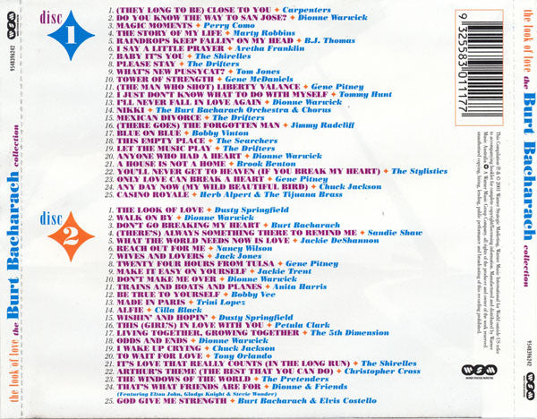 Various : The Look Of Love (The Burt Bacharach Collection) (2xCD, Comp)