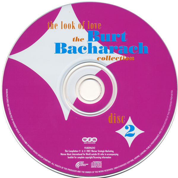 Various : The Look Of Love (The Burt Bacharach Collection) (2xCD, Comp)