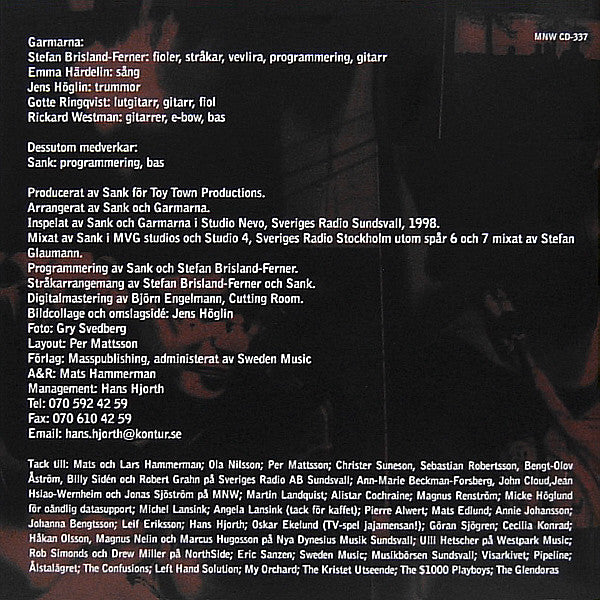 Garmarna : Vedergällningen (HDCD, Album)
