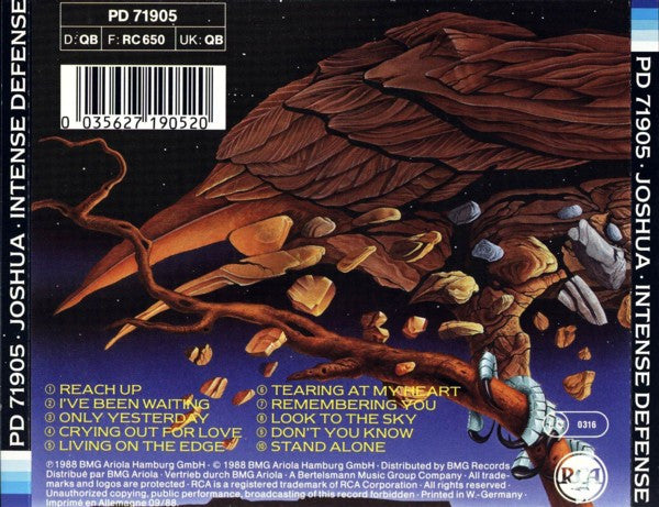 Joshua (25) : Intense Defense (CD, Album)