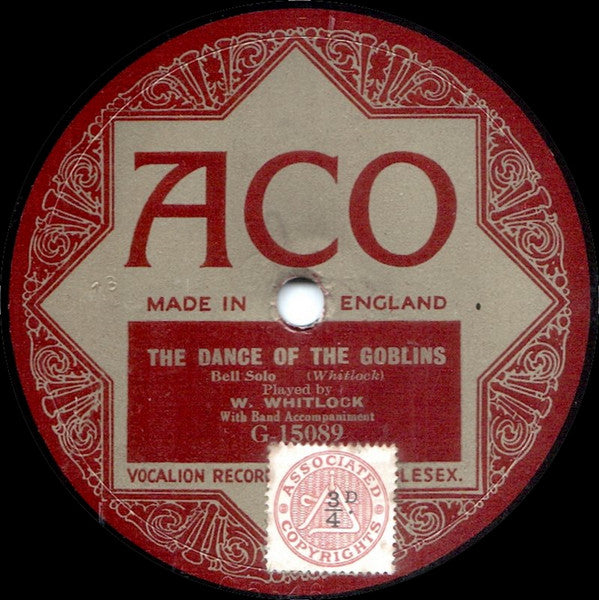 Billy Whitlock : The Dance Of The Goblins / Messenger March (Shellac, 10")