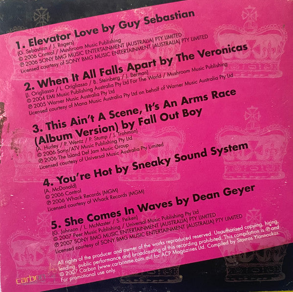 Various : Dolly Teen Choice Awards (CD, Comp, Promo, Car)