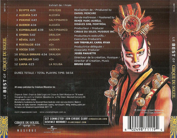 Cirque Du Soleil : Le Best Of Cirque Du Soleil (CD, Comp, RE)