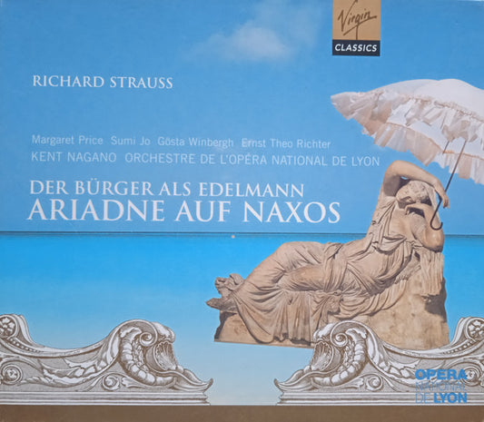 Richard Strauss - Margaret Price, Sumi Jo, Gösta Winbergh, Ernst Theo Richter, Kent Nagano, Orchestre De L'Opéra National De Lyon* : Der Bürger Als Edelmann / Ariadne Auf Naxos (2xCD, Album + Box)