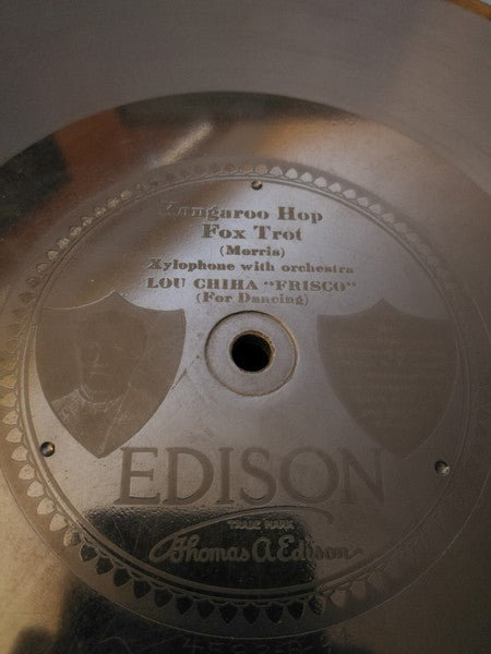 Jaudas' Society Orchestra, Lou Friscoe Chiha : Setting the Pace /  Kangaroo Hop (Edison Disc)