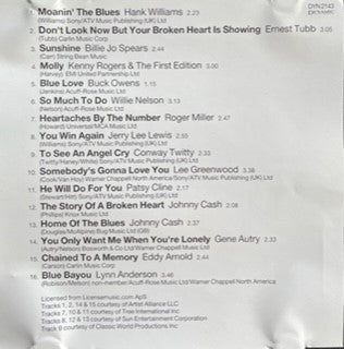 Various : Story Of A Broken Heart  (CD, Comp)