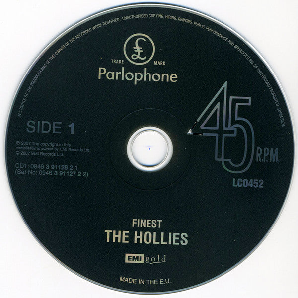 The Hollies : Finest (2xCD, Comp, RM)