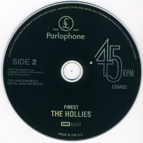 The Hollies : Finest (2xCD, Comp, RM)
