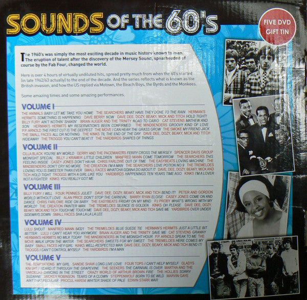 Various : Sounds Of The 60's (5xDVD-V, Comp)
