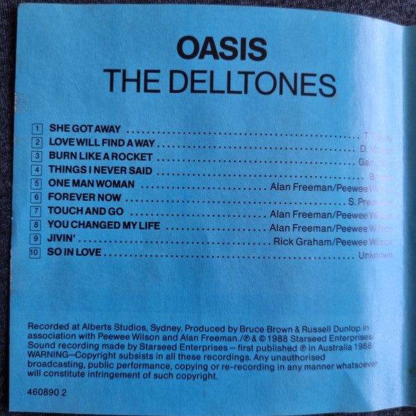 The Delltones : Oasis (CD, Album)