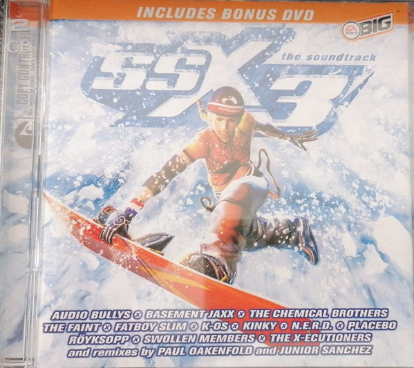 Various : SSX3 (The Soundtrack) (CD, Comp + DVD-V, NTSC)