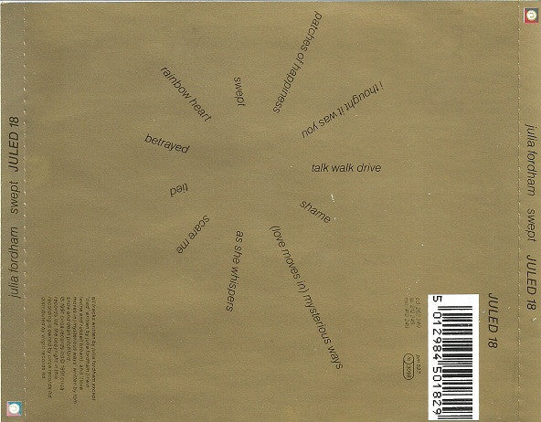 Julia Fordham : Swept (CD, Album)