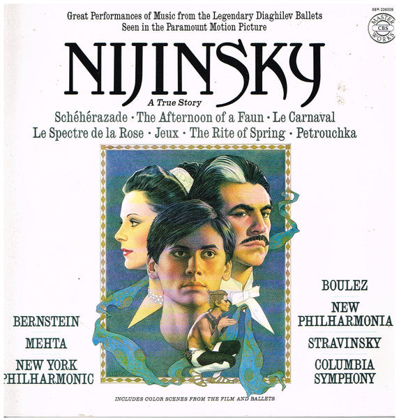 Various : Nijinsky - A True Story (Motion Picture Soundtrack) (LP, Album)