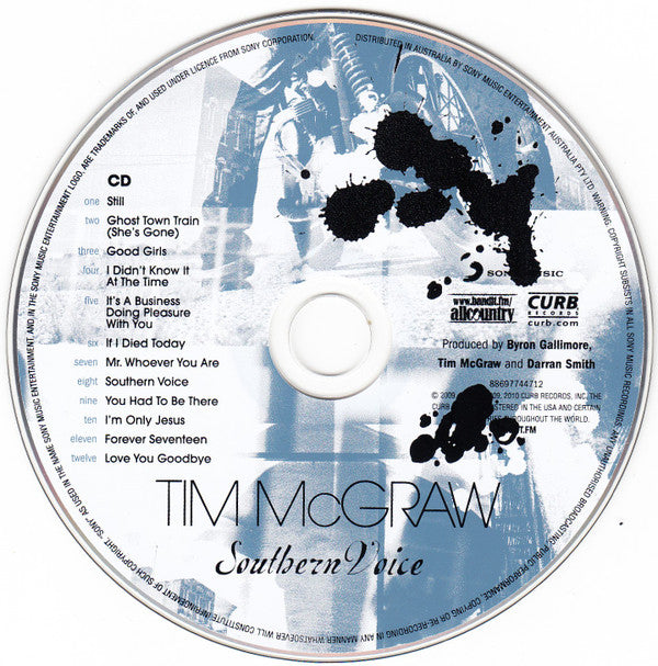 Tim McGraw : Southern Voice (CD, Album + DVD-V)